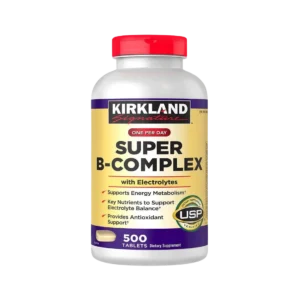 Super B-Complex Kirkland 500 tabletas suplemento alimentario